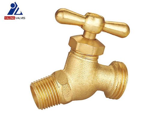Thread Equal Forged Brass Stopcock Valve Bibcock Male Brass Stop Cock