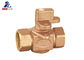 F X F Brass Ball Valve Cw617n 15mm Lockable Handle Nature Color