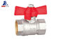 F X F Chrome Ball Valve Butterfly Handle 15mm T Handle
